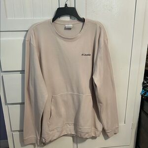 Columbia Men's Beige Crewneck Sweater